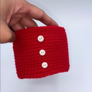 Hand-Knitted cozybeanz Coffee/Tea Cozy Sleeve